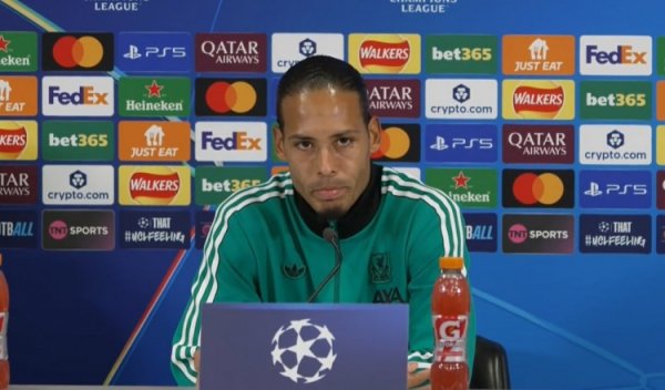 Van Dijk: Isaac cannot be called 