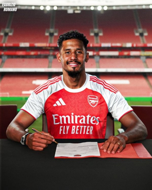 Here we go! Romano: Saliba signed a five-year new contract with Arsenal and decided to stay with the Gunners!
