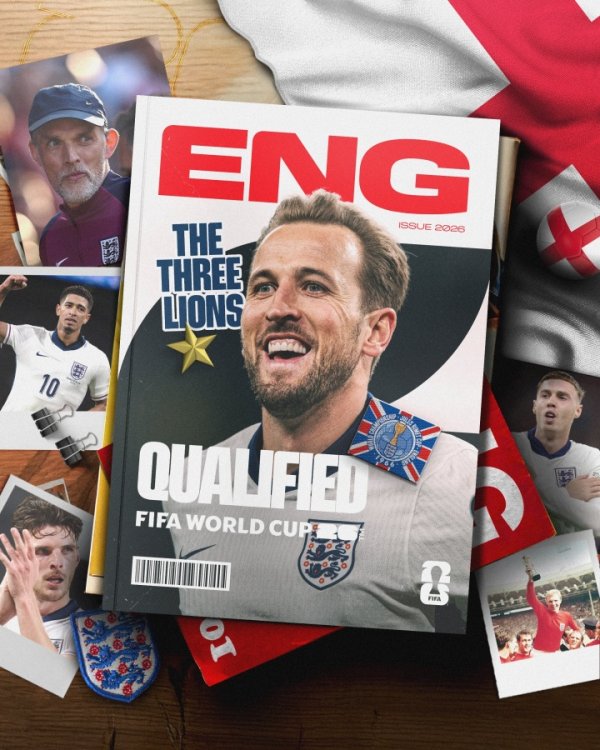 The first direct team in Europe is born! England won all six World Cup qualifying rounds and entered the World Cup for the 17th time
